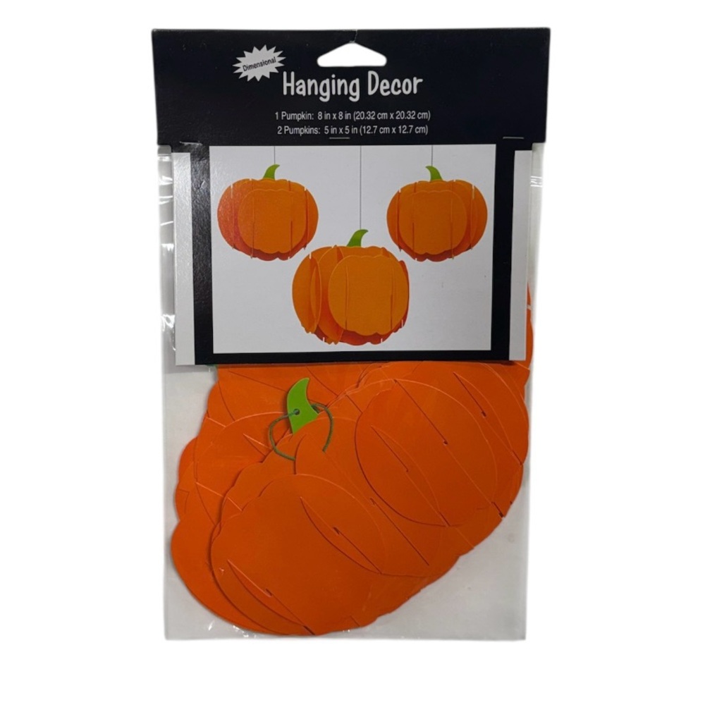 Creative converting brand dimensional hanging decor set brand new in packaging!